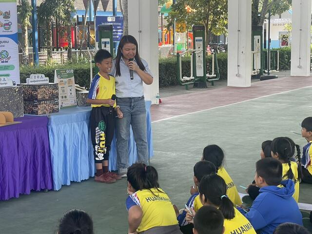 BLCP ส่งเสริมเยาวชนบ้านฉาง สร้างสรรค์ "ปุ๋ยหมัก 45 วัน" จากขยะอินทรีย์ ลดการเกิดฝุ่น PM2.5 จากการเผา และมุ่งสู่สังคมคาร์บอนต่ำ