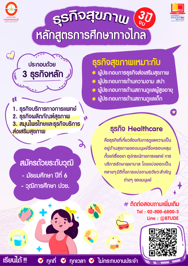 หลักสูตรที่นักศึกษาสนใจในเวลานี้