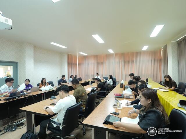 การร่วมประชุมวางแผนกับอาจารย์หัวหน้าสาขาวิจัยและพัฒนาการสอน เพื่อเตรียมความพร้อมการดำเนินโครงการ Skill Up Week 2026